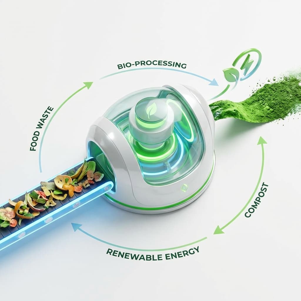 Smart waste sorting bins